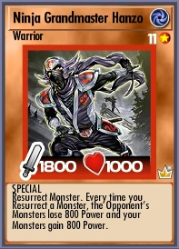 Ninja Grandmaster Hanzo (BAM) | Yu-Gi-Oh! Wiki | Fandom