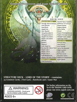 Structure Deck - Lord of the Storm | Yu-Gi-Oh! Wiki | Fandom
