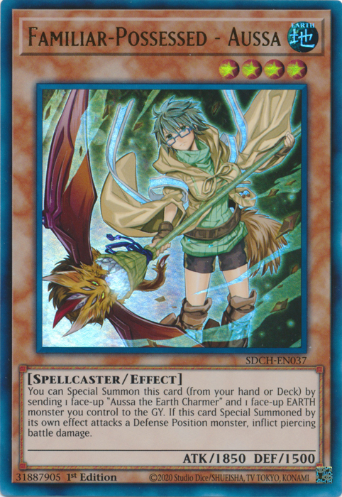 Familiar-Possessed - Aussa | Yu-Gi-Oh! Wiki | Fandom