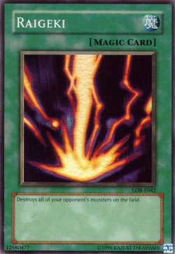 Card Gallery:Raigeki | Yu-Gi-Oh! Wiki | Fandom