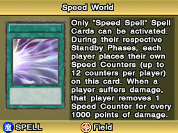 Speedraw, Yu-Gi-Oh! Wiki