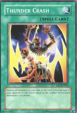 キネティクスクラッシュ Card Gallery:Thunder Crash | Yu-Gi-Oh! Wiki | Fandom
