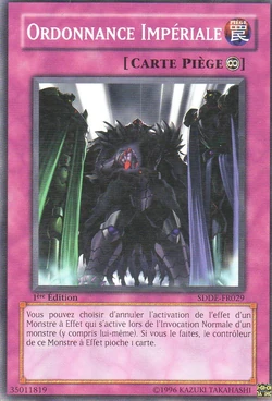 Card Gallery:By Order of the Emperor | Yu-Gi-Oh! Wiki | Fandom