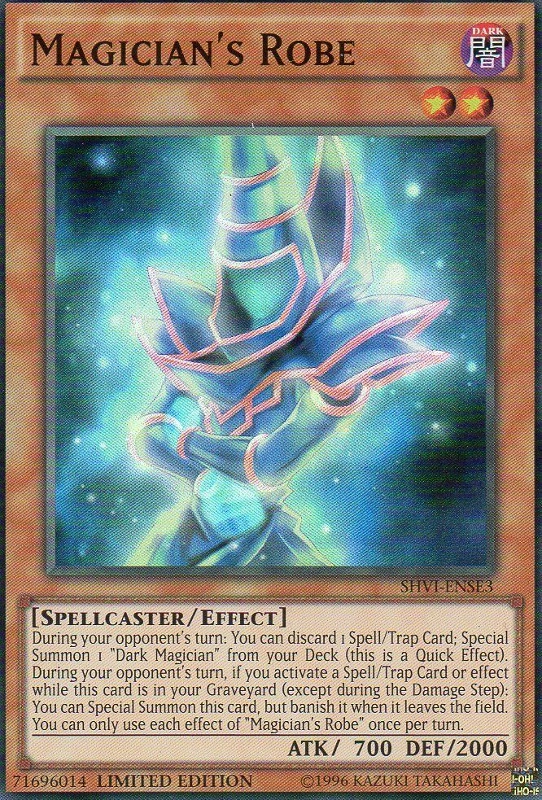 Card GalleryMagician's Robe YuGiOh! Wiki Fandom