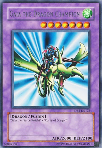 Card Errata:Gaia the Dragon Champion | Yu-Gi-Oh! Wiki | Fandom