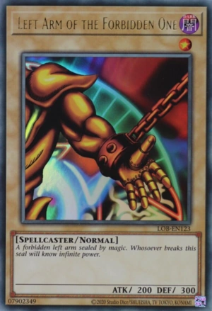 Left Arm of the Forbidden One | Yu-Gi-Oh! Wiki | Fandom