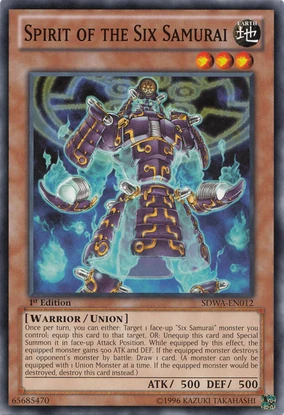 Spirit of the Six Samurai | Yu-Gi-Oh! Wiki | Fandom