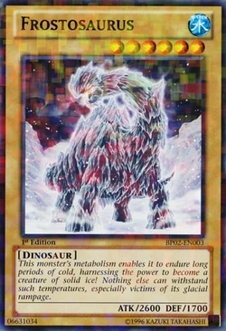 Card Gallery:Frostosaurus | Yu-Gi-Oh! Wiki | Fandom