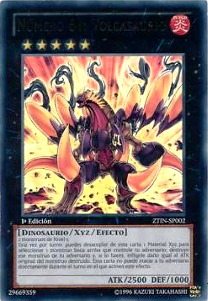 Card Errata:Number 61: Volcasaurus | Yu-Gi-Oh! Wiki | Fandom