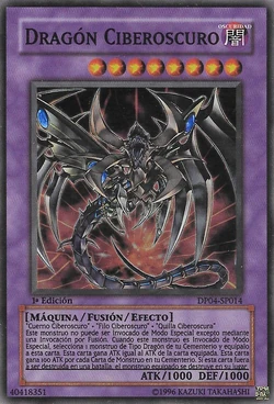 Yu-Gi-Oh! Carta Cyberdark Dragon (DP04-EN014) – Duelist Pack 4 Zane Truesdale