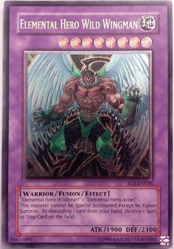 Card Gallery:Elemental HERO Wild Wingman | Yu-Gi-Oh! Wiki | Fandom