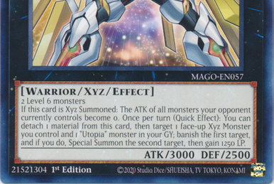 yugioh zexal number cards utopia