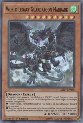 World Legacy Guardragon Mardark | Yu-Gi-Oh! Wiki | Fandom World Legacy Guardragon Mardark | Yu-Gi-Oh! Wiki | Fandom
