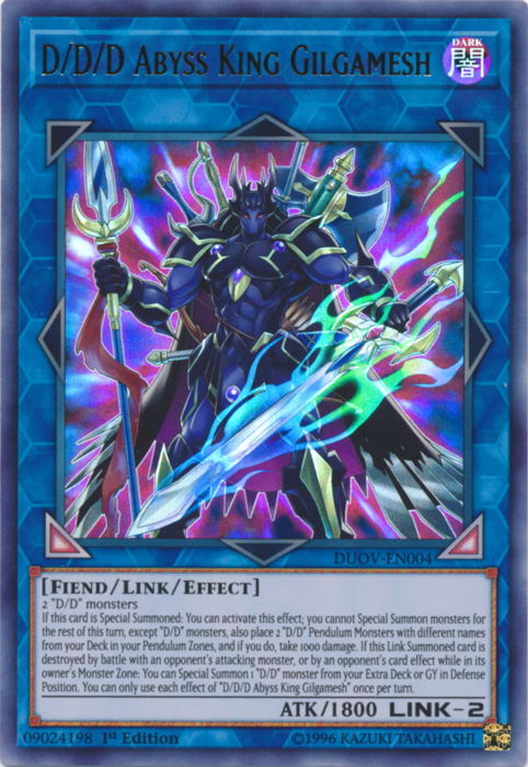 D/D/D Deviser King Deus Machinex : YuGiOh Card Prices