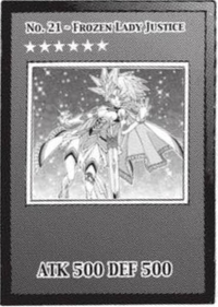 No. 21 - Frozen Lady Justice (manga) | Yu-Gi-Oh! Wiki | Fandom