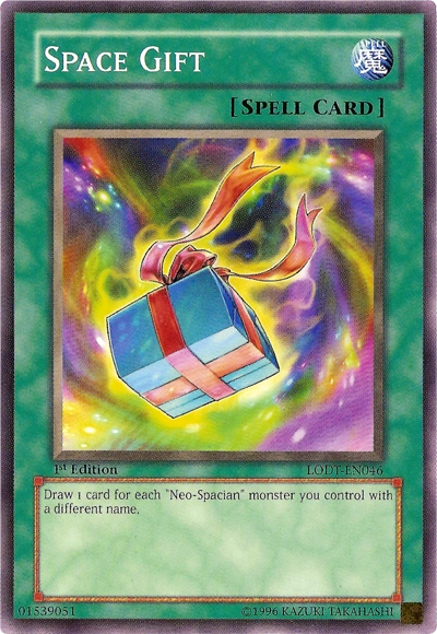 Yu-Gi-Oh! Wiki:Featured Card/Space Gift | Yu-Gi-Oh! Wiki | Fandom