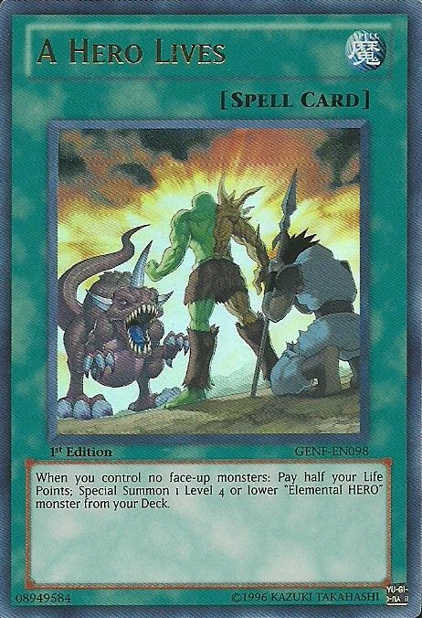 Card Errata:A Hero Lives | Yu-Gi-Oh! Wiki | Fandom