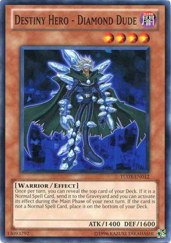 Card Gallery:Destiny HERO - Diamond Dude | Yu-Gi-Oh! Wiki