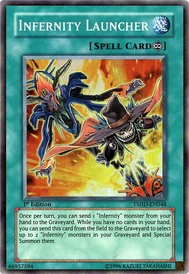 Card Artworks:Infernity Launcher | Yu-Gi-Oh! Wiki | Fandom