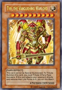Card Gallery:Tyr, the Vanquishing Warlord | Yu-Gi-Oh! Wiki