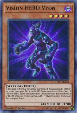 Card Gallery:Vision HERO Vyon | Yu-Gi-Oh! Wiki | Fandom