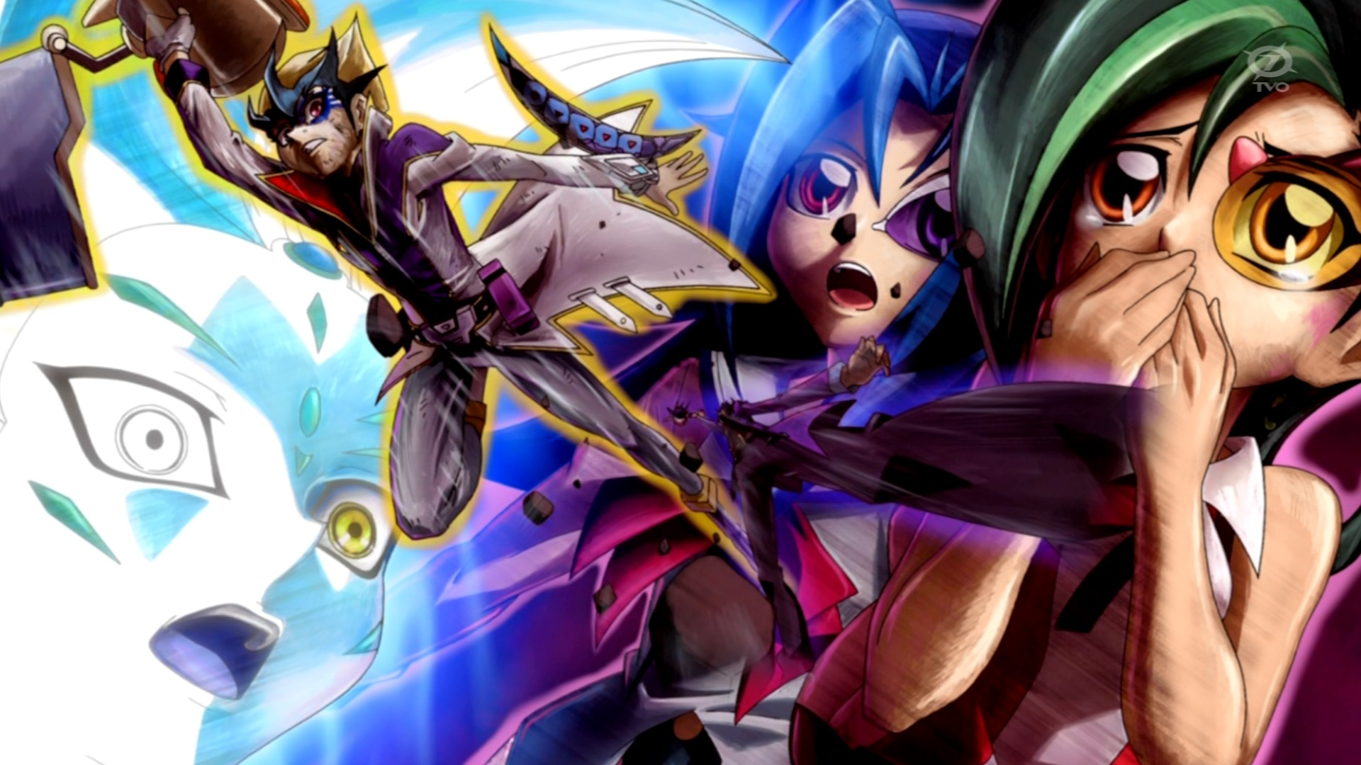 Wild west duel jaws desencadeado em anime x yugioh fusion