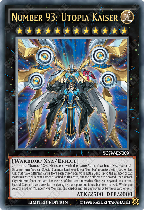Card Gallery:Number 93: Utopia Kaiser | Yu-Gi-Oh! Wiki | Fandom