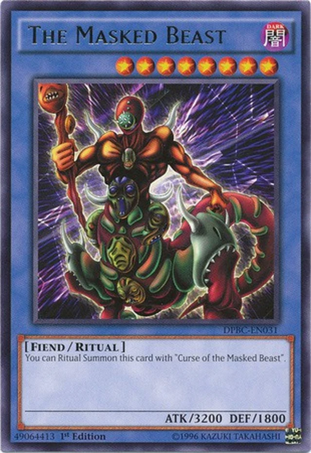 Card Errata:The Masked Beast | Yu-Gi-Oh! Wiki | Fandom