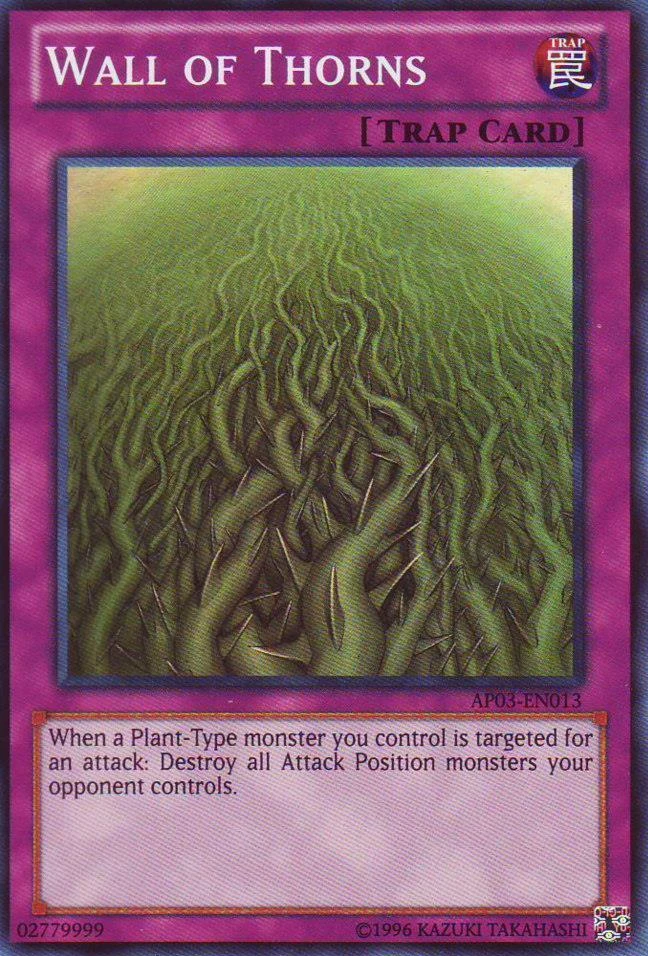 Card Errata:Wall of Thorns | Yu-Gi-Oh! Wiki | Fandom