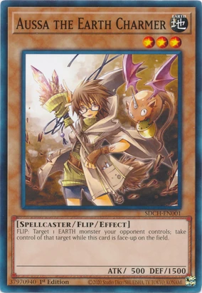 遊戯王OCG デュエルモンスターズ Aussa the Earth Charmer, Immovable Amazon.com: Aussa The Earth Charmer, Immovable - MGED-EN121