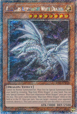 YuGiOh! Blue-Eye Alternative White Dragon GFTP-EN129