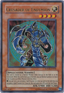 Card Gallery Crusader Of Endymion Yu Gi Oh Wiki Fandom