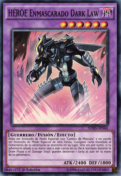 SFC 【DARK LAW】 Amazon.com: Yu-Gi-Oh! - Masked Hero Dark Law - LEHD-ENA35