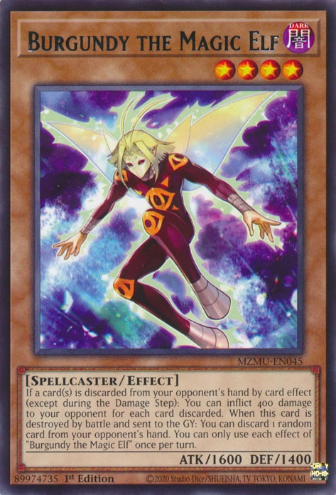 Burgundy the Magic Elf | Yu-Gi-Oh! Wiki | Fandom