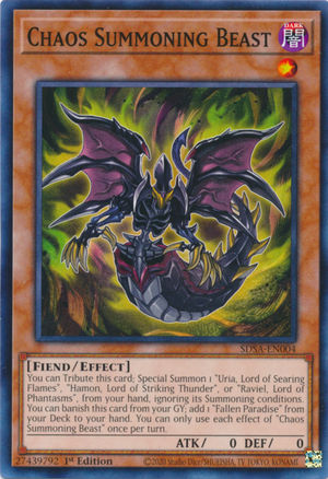 Chaos Summoning Beast | Yu-Gi-Oh! Wiki | Fandom