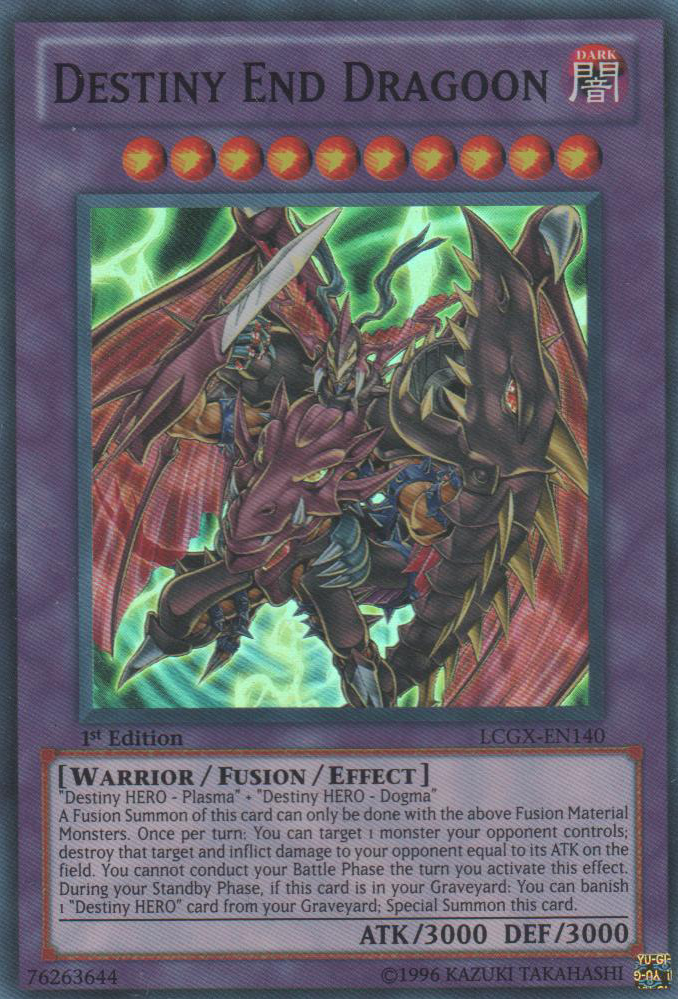 Card Errata:Destiny End Dragoon | Yu-Gi-Oh! Wiki | Fandom