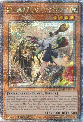 Yugi-oh! Incredible Ecclesia The Virtuous Bode-en007 Secret Inglés Mp22