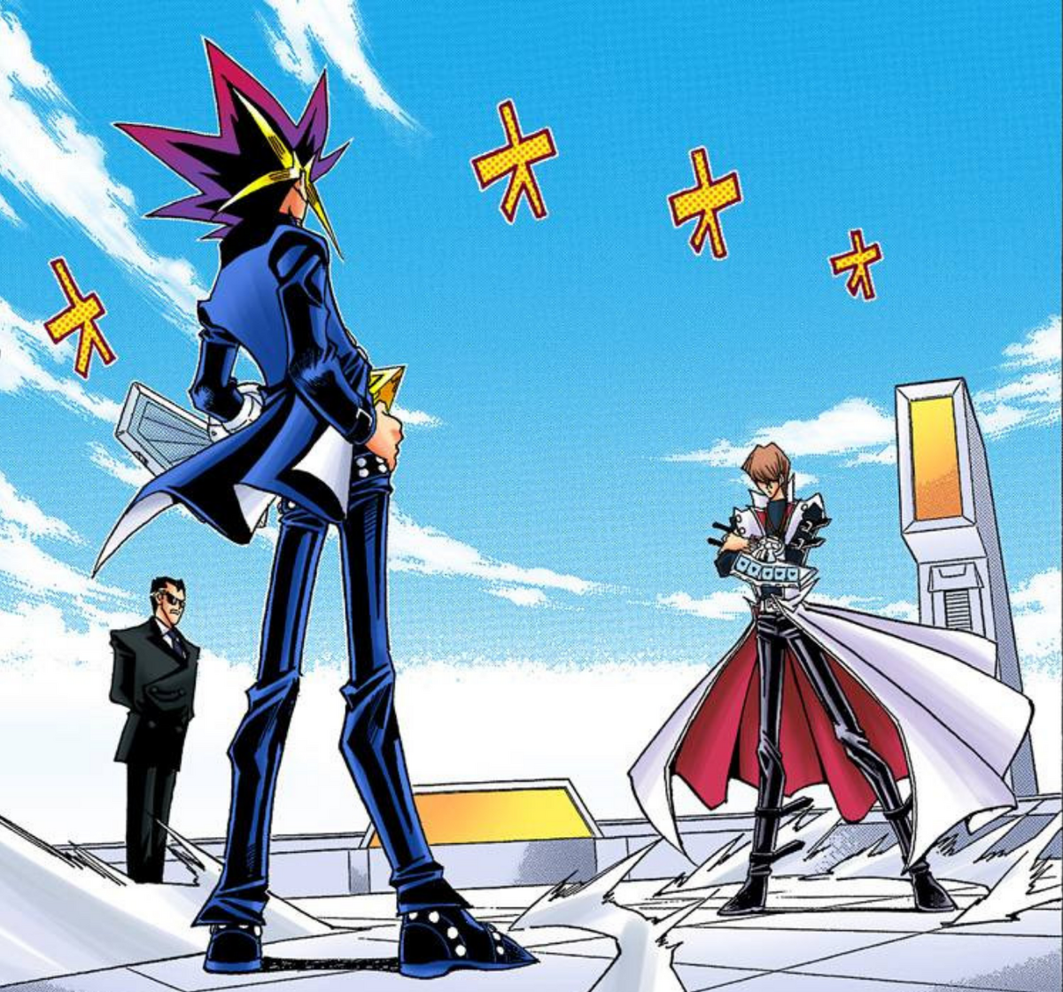 Dark Yugi And Seto Kaibas Battle City Duel Manga Yu Gi Oh Wiki Fandom 5219