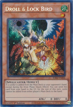 Card Gallery:Droll & Lock Bird | Yu-Gi-Oh! Wiki | Fandom