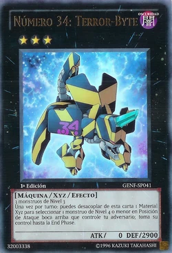 Card Gallery:Number 34: Terror-Byte | Yu-Gi-Oh! Wiki | Fandom