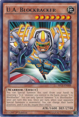 U.A. Blockbacker | Yu-Gi-Oh! Wiki | Fandom