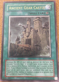 Card Gallery:Ancient Gear Castle | Yu-Gi-Oh! Wiki | Fandom