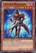 A Level 4 monster ("Gagaga Magician")
