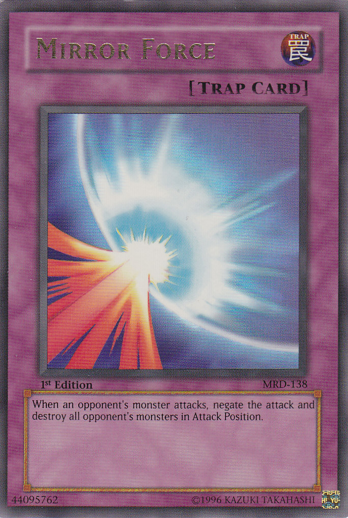 Card Errata:Mirror Force | Yu-Gi-Oh! Wiki | Fandom