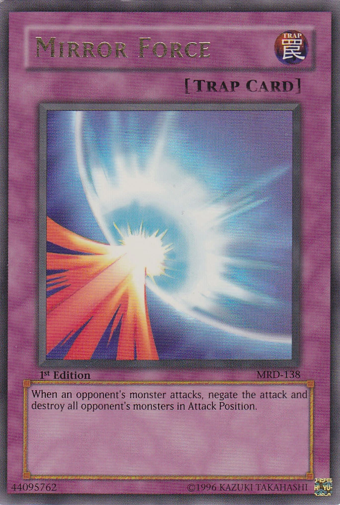 Card ErrataMirror Force YuGiOh! Wiki Fandom