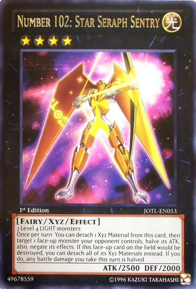 Yu-Gi-Oh! Carta Number C102: Archfiend Seraph - Mega Pack 2015 - 1st Edition - Super Rare (MP15-EN024)