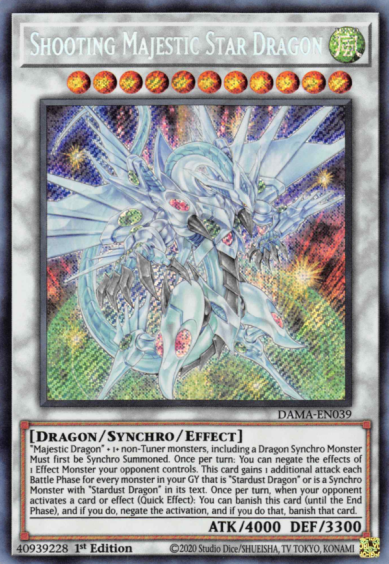 YUSEI ATACAR DRAGÃO POEIRA ESTELAR Yu-Gi-Oh! 5Ds 