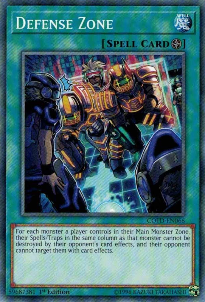 Card Gallery Defense Zone Yu Gi Oh Wiki Fandom
