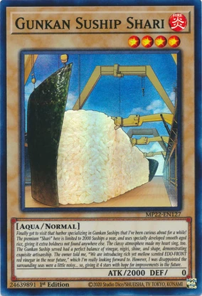 Gunkan Suship Shari | Yu-Gi-Oh! Wiki | Fandom