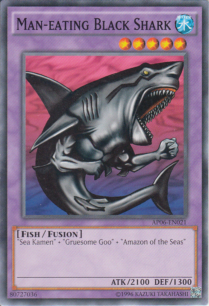 Man-eating Black Shark | Yu-Gi-Oh! Wiki | Fandom Man-eating Black Shark | Yu-Gi-Oh! Wiki | Fandom